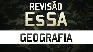 Revisão para EsSA - Geografia - Prof. Enilson