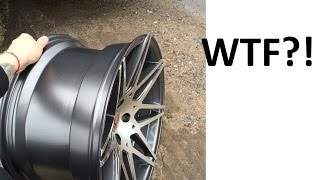 Широкие диски на Honda. Резина стрейч. Покраска дисков в Plasti Dip. Пока жидкая резина. Cерия #4