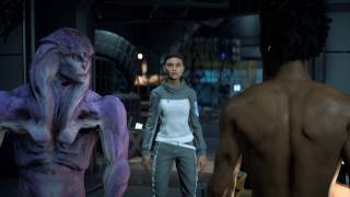 Mass Effect Andromeda - A Naked Angara and An Idealist Enter A Room.