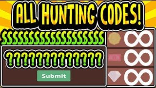 "ALL SECRET HUNTING SIMULATOR 2 RELEASE CODES 2019!!" Hunting Simulator 2 Release Update (Roblox)