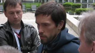 Павел Дацюк на чемпионате мира в Германии 2010