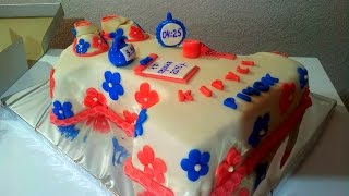 Торт цифра 1 на годик для девочки КАПКЕЙКИ КЕЙК ПОПСЫ  Торты для детей Cakes for children