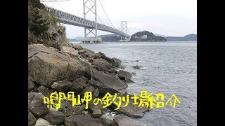 ショアジギングにオススメのポイント紹介、「鳴門岬地磯（兵庫県淡路島）」