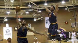 Nick Young & ANGRY Demar Derozan SHOW OUT at Drew League! CHALLENGED By USC Star Player!