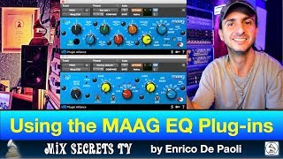 Using the PlugIn-Alliance MAAG EQ2 and EQ4 (English) - Mix Secrets TV - Enrico De Paoli