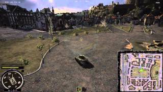 WoT мод панель повреждений с логом урона, хп танка