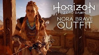 Horizon Zero Dawn - FREE Nora Brave Outfit from Teb (How to Unlock Nora Brave Outfit)