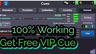 8 Ball Pool Black_VIP Cue ?  and Diamond free rewards , Mighty Koh Avatar 1000% working