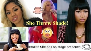 Cardi B Sister Hennessy COMES for Nicki Minaj!! Crackhead??