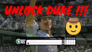Virtua Tennis 4 Unlock Duke