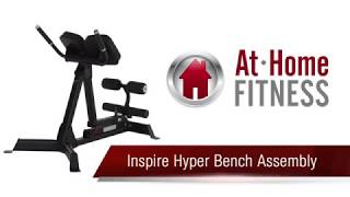 AtHomeFitness.com Scottsdale Inspire Hyper Bench Build