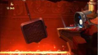 Rayman Origins (1080i HD) Walkthrough Part 73 - Dragon Soup - Electoons & Lum Medal
