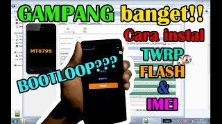 TERLENGKAP!! Tutorial service Xiaomi Redmi Note 2 matot, flash ROM, install TWRP, dan IMEI tidak ada