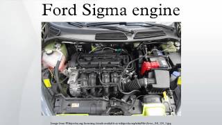 Ford Sigma engine