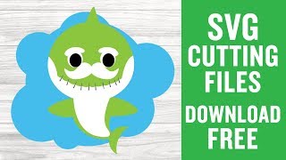 Grandpa Shark SVG | Cutting Files Svg for Cricut Silhouette | Baby Shark Svg Free