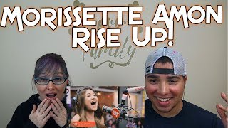 MOM & SON REACTION! Morissette Amon performs "Rise Up" LIVE on Wish 107.5 Bus