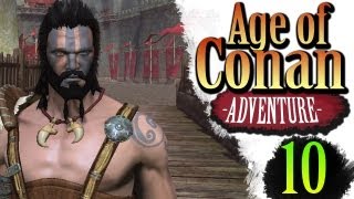 Age of Conan Unchained - Northern Grasslands Questing - Age of Conan Adventure EP #10