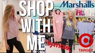 Shop With Me!! Target haul, TJ Maxx, & Marshalls | How I find cute clothes for less $$!