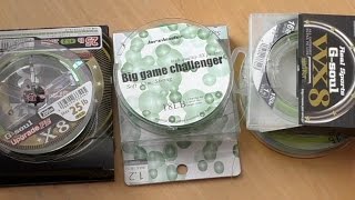 Возможно лучший плетеный шнур из китая - Lureleader Big Game Challenger PE 8X