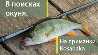В поисках окуня. Ловля на силикон Kosadaka. Микроджиг.