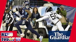 Henry ties longest rushing touchdown in NFL history as Titans tramps Jaguars