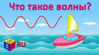 Почемучка: ПОЧЕМУ В МОРЕ ВОЛНЫ? ЧТО ТАКОЕ ВОЛНЫ? Обучающие мультфильмы для детей от 4-5 лет