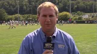 Dan Bylsma Visits the Pitt Panther Football Team