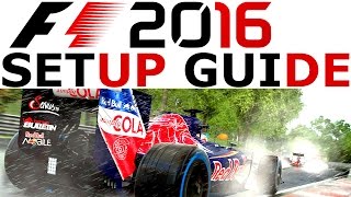 F1 2016 Setup Guide Deutsch | Wie das Fahrzeug abstimmen? Formel 1 2016 Tutorial German | CSW