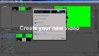 Sony Vegas Movie Studio 11 - Custom video mask for background