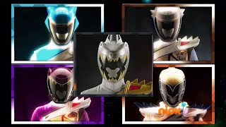 Power Rangers - Forever Sixth and Auxiliary Ranger Morphs | Mighty Morphin - Super Ninja Steel