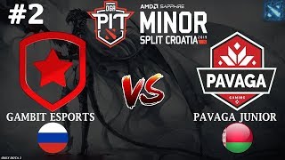 Gambit vs PVG.J #2 (BO3) | Dota PIT MINOR 2019