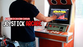 COMO HACER UN MANDO ARCADE - JOYSTICK ARCADE CON ARDUINO TUTORIAL PASO A PASO