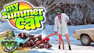 CRAPPER'S FULL!  POOP TRUCK MONEY : MY Summer Car Gameplay : Car Building Simulator