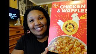 Chicken & Waffles CEREAL! - Food Review ? ??