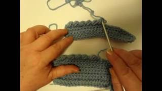 Пышный рачий шаг - вязание крючком Lush "crayfish step" - crochet