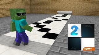 Monster School : Piano Tiles - Minecraft Animation