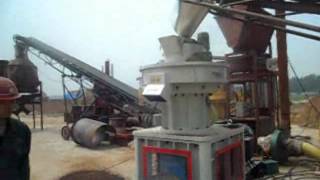 The video of XGJ580  machine test for wood pellet