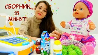 Сборник все серии подряд: игры для девочек про кукол