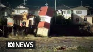 Typhoon Hagibis death toll reaches 30 after rivers break banks in Japan | ABC News