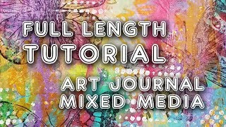 Studio Time 69 - Bad English! Mixed Media with stickers | Mimi Bondi