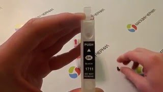 Перезаправляемые картриджи для Epson XP-103 с чипами