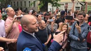 Борислав Береза и Сергей Стерненко в Одессе