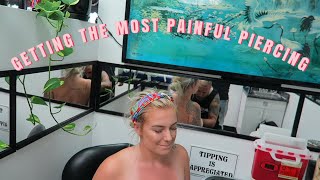 GETTING MY NIPPLES PIERCED