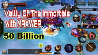 Vallly Of The Immortals - Game play | Legacy of discord