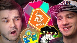 УГАДАЙ СБОРНУЮ ПО ТИПУ КАРТОЧКИ в FIFA 19 vs ПОЛЬСКИЙ ШКОЛЬНИК | ФИФА АКИНАТОР