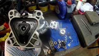 Ремонт минимойки Karcher K5.200 - разнесло привод и клапана