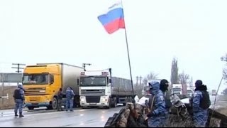 Российские блокпосты и шмон на дорогах Крыма / Russions military checkpoints on the Crimeas roads.