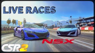 CSR Racing 2 - Honda NSX - Tune and live races