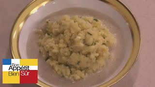Embeurrée de pomme de terre au jus de mer [Recette]