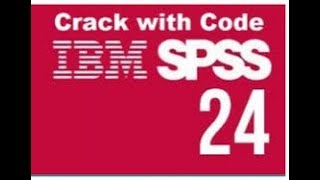 INSTAL SPSS 24 New Version with Crack    FULL VERSION